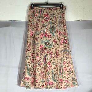 east5th Women Paisley Midi Skirt